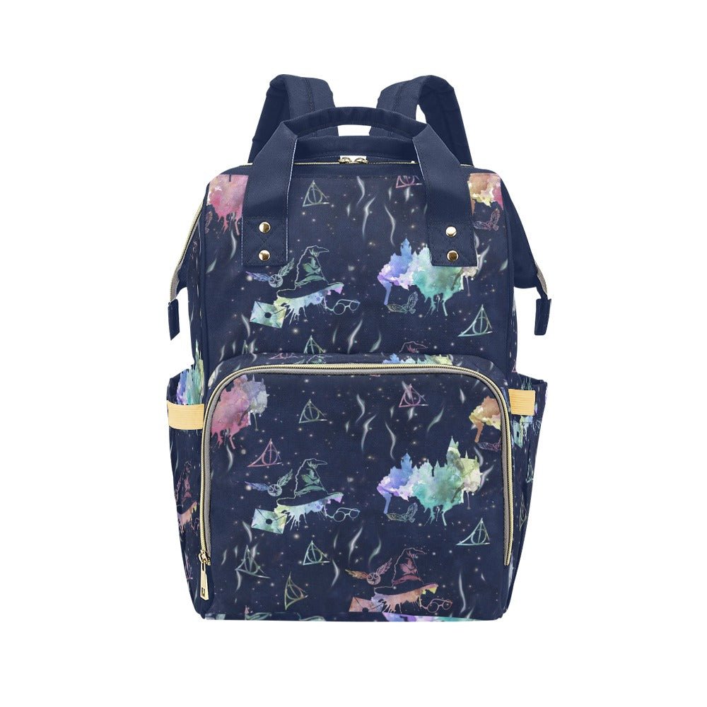 🧙‍♂️ The Sorting Bag – Magical Baby Changing Backpack | Spacious, Stylish & Practical Nappy Bag - Green Cheeks - Diaper Bag