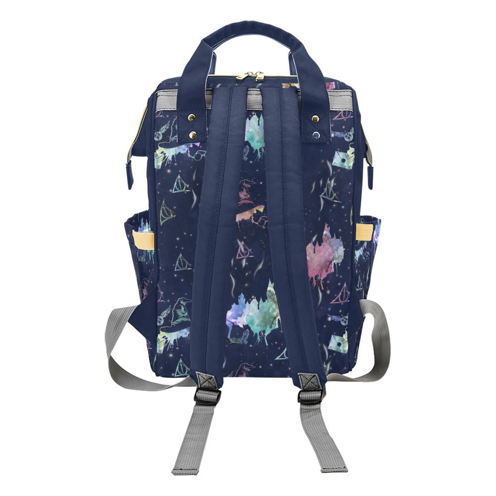 🧙‍♂️ The Sorting Bag – Magical Baby Changing Backpack | Spacious, Stylish & Practical Nappy Bag - Green Cheeks - Diaper Bag