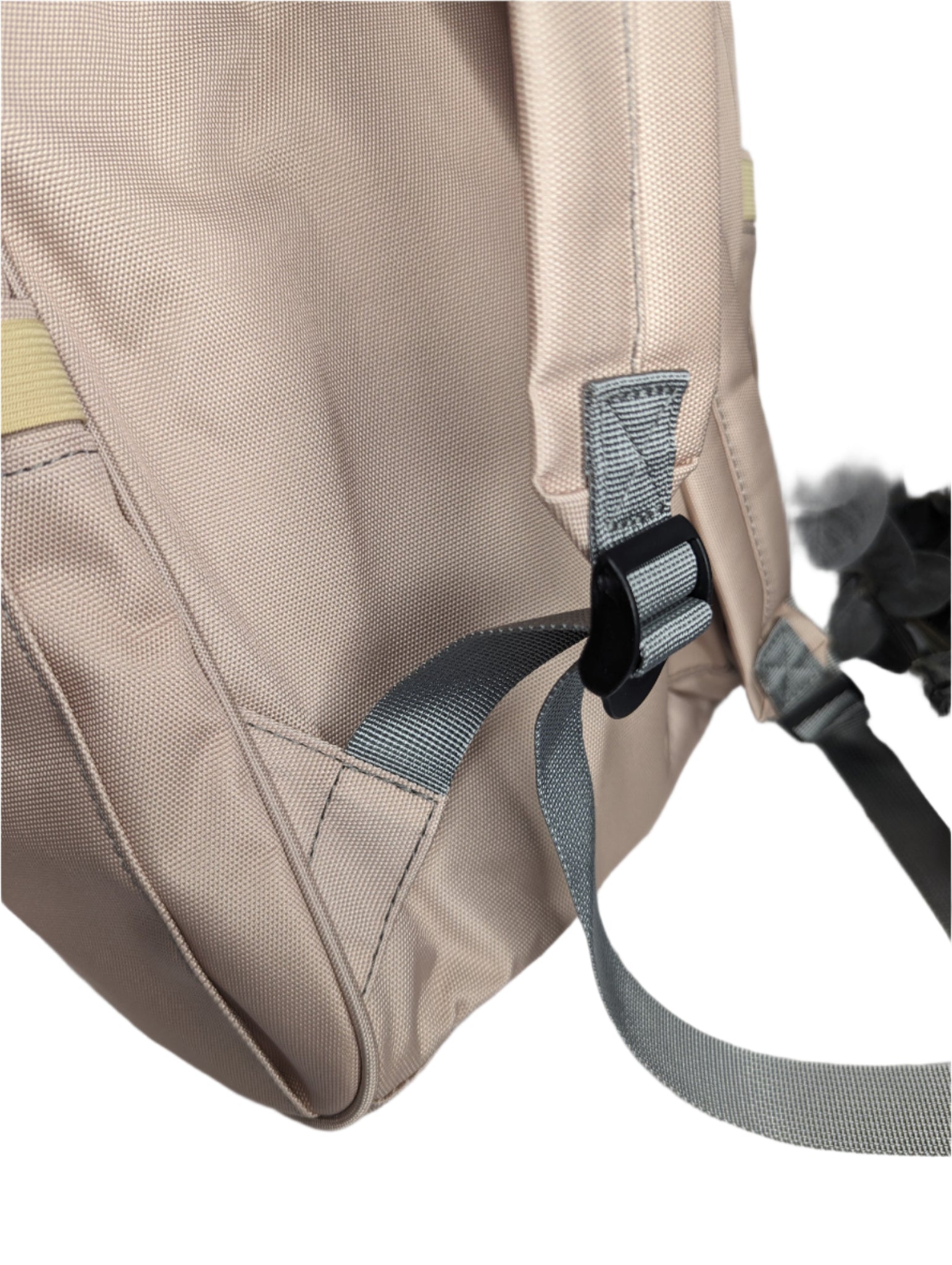 Vintage Rose Pink Baby Changing Nappy Bag - Green Cheeks - Diaper Backpack (1688)