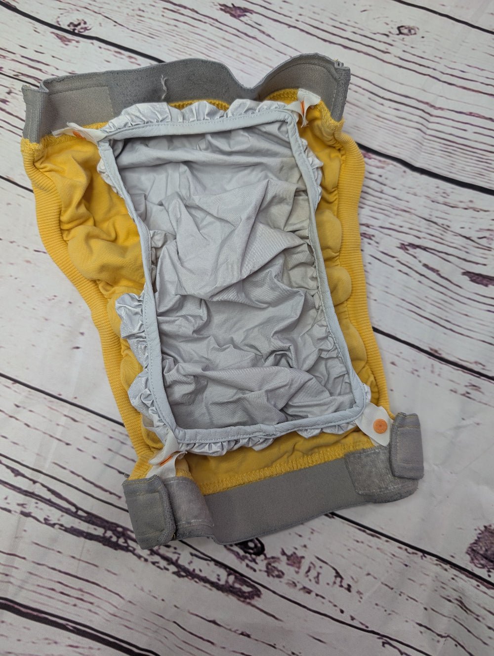 Wraps & Covers - Pre - Loved or Sample Sale - Green Cheeks - cloth nappy