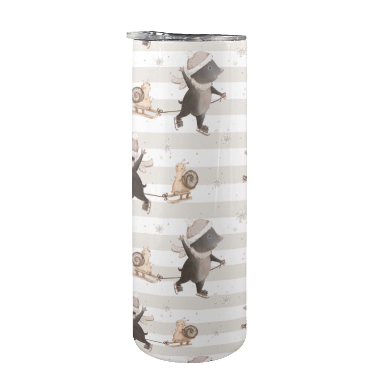 Christmas Themed Pint Insulated Stainless Steel Tumbler