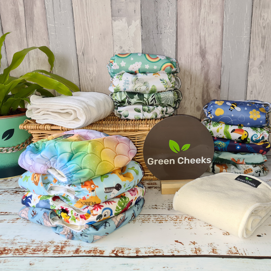 Reusable Cloth Nappy Easy to USe Start Kit