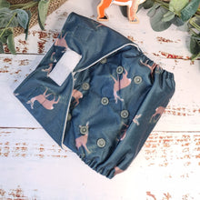 Load image into Gallery viewer, Green Cheeks Cloth Hemp Reusable Nappy
