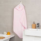 Flamingo Hooded Baby Towel - Pink Cotton 