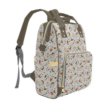Load image into Gallery viewer, Nature-inspired hedgehog baby bag
