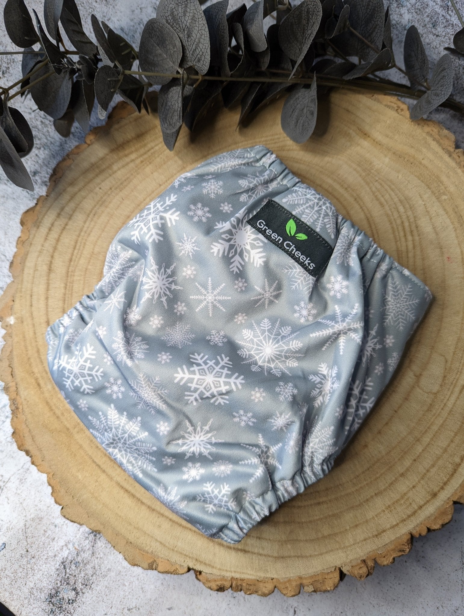 Limited Edition Christmas Cloth Nappies – Festive Prints - Green Cheeks - cloth nappy