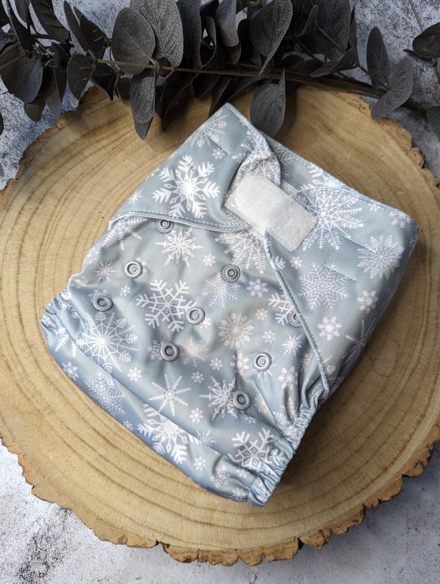 Limited Edition Christmas Cloth Nappies – Festive Prints - Green Cheeks - cloth nappy