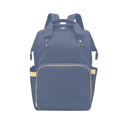Nova Blue Baby Changing Bag - Backpack Nappy Bag - Green Cheeks - Diaper Backpack (1688)