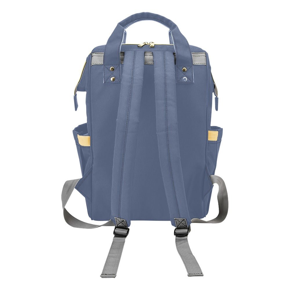Nova Blue Baby Changing Bag - Backpack Nappy Bag - Green Cheeks - Diaper Backpack (1688)