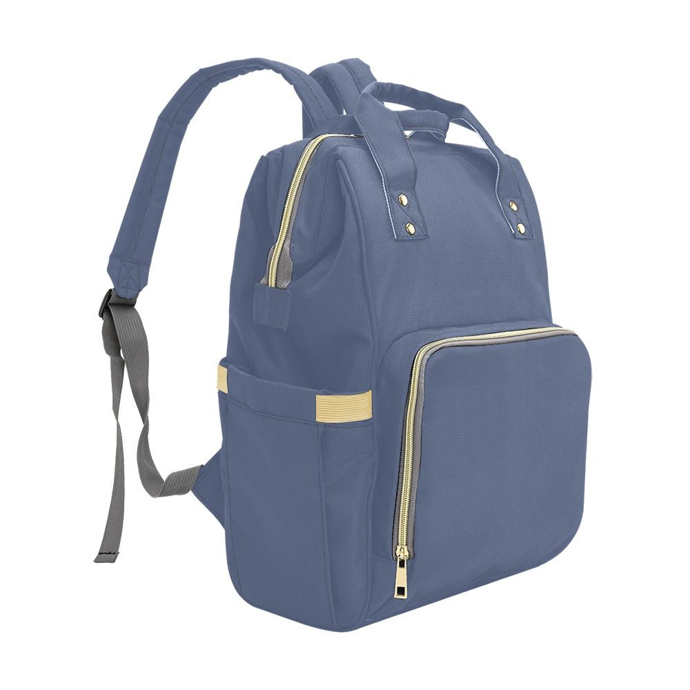 Nova Blue Baby Changing Bag - Backpack Nappy Bag - Green Cheeks - Diaper Backpack (1688)