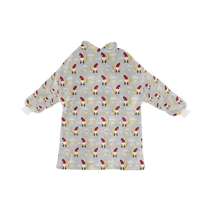Put A Gonk On It - Hooded Blanket - Green Cheeks - Blanket