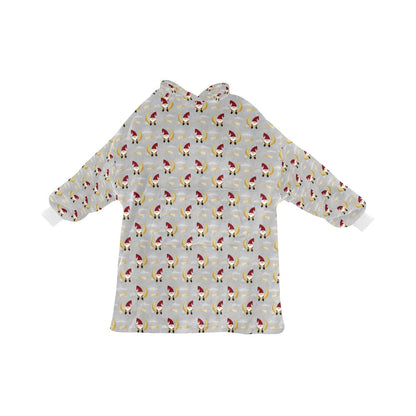 Put A Gonk On It - Hooded Blanket - Green Cheeks - Blanket