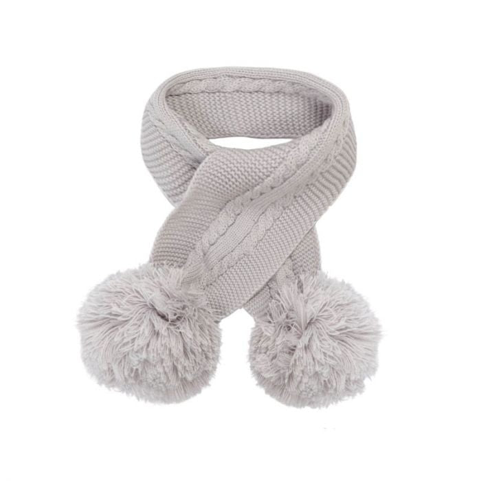 Grey Scarf for Baby