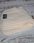 Super Absorbent Triple Layer Hemp Inserts - One piece Cloth Nappy Booster - Green Cheeks - cloth nappy