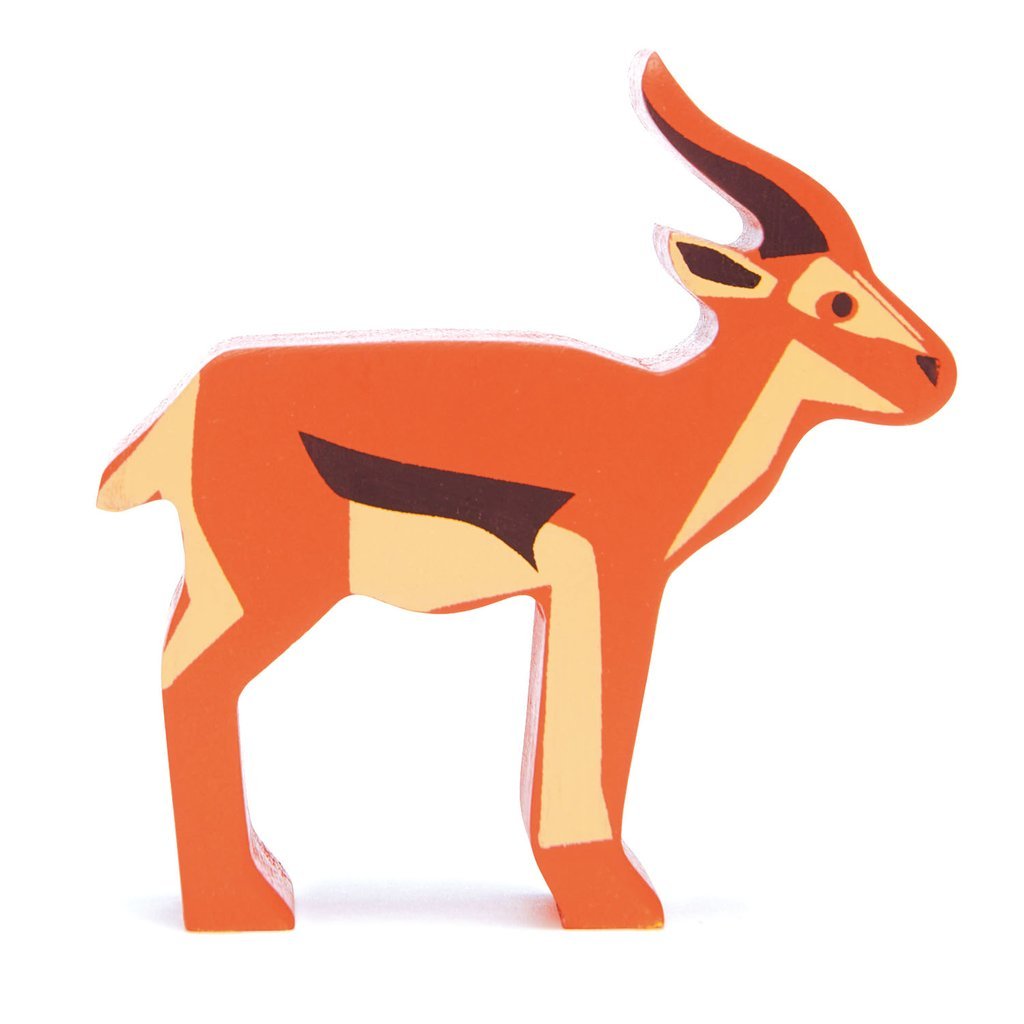 Wooden Safari Animal - Antelope