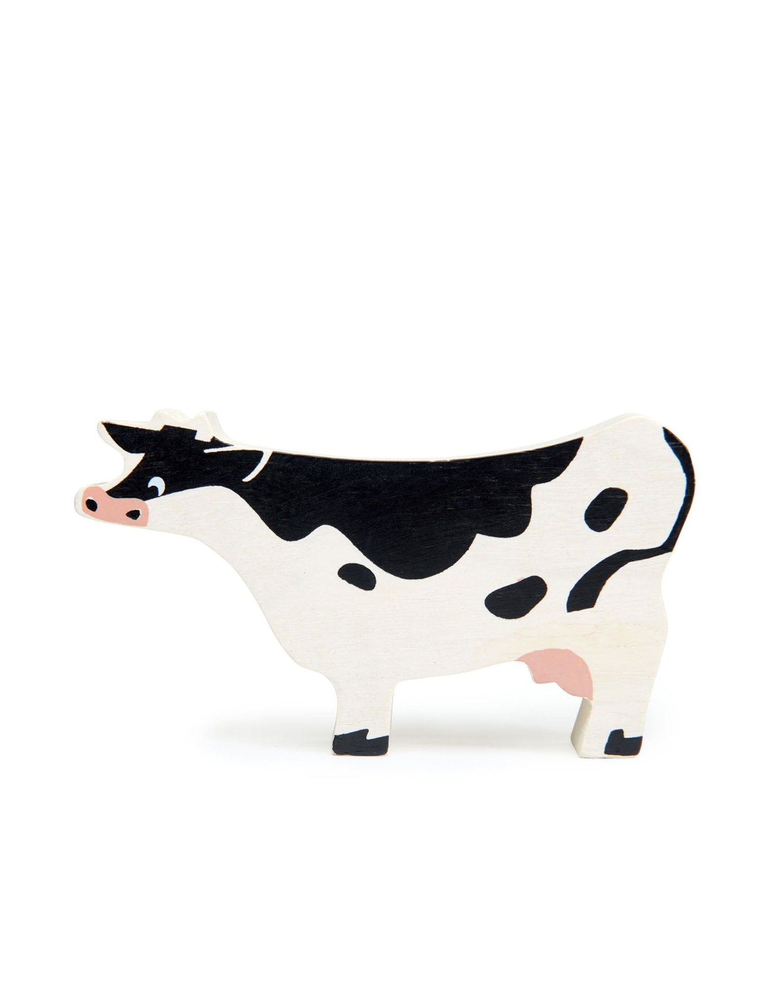 Wooden Farmyard Animal - Cow